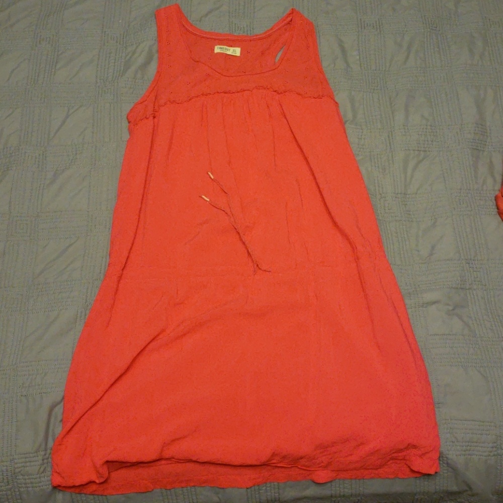 Red dress